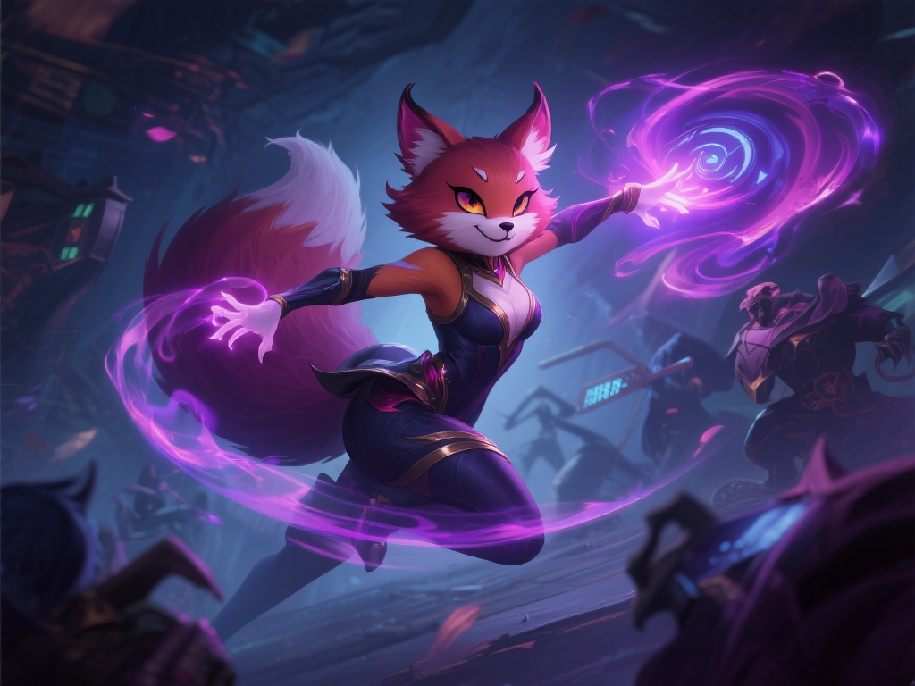 阿狸Cos秀操作:优势巨大轻松带队制胜 在游戏中,掌握如何灵活运用阿狸的技能是玩